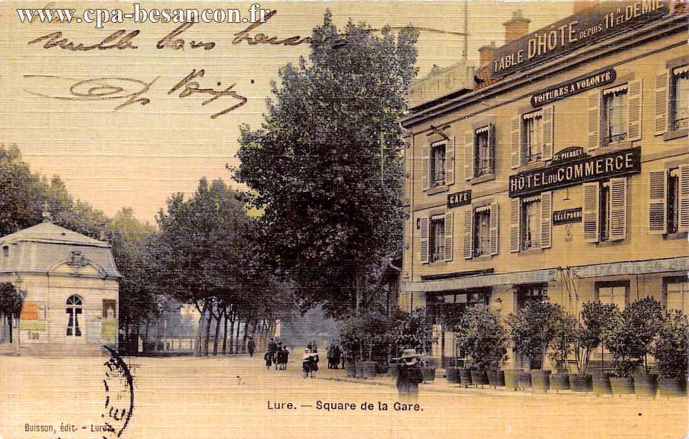 Lure. - Square de la Gare.